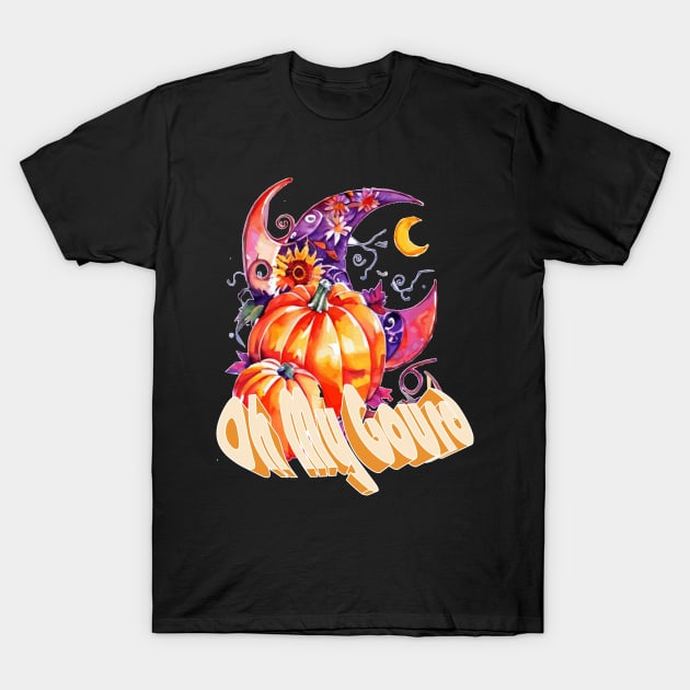 Pumpkin Time T-Shirt by iZiets